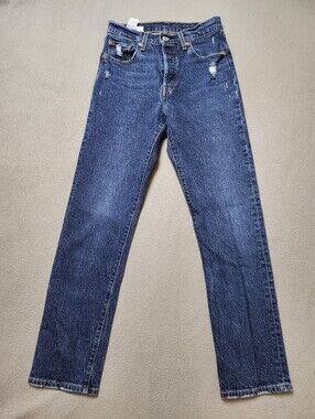 Levi’s 501 Original Jeans Sz 25 Blue Jeans Classic